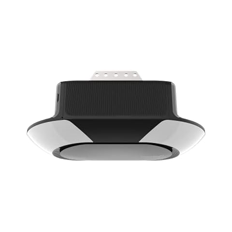 Chamberlain B6713T Smart Advanced Corner LED Lighting-myQ Smartphone Controlled-Ultra Quiet, Strong Belt Drive & MAX Lifting Power, Blue Garage Door Opener Cover