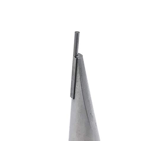 Image of Cylindrical Pin Probe Insert 1mm Diameter Tungsten Carbide Tip 8mm Diameter Shank 75mm Length for Height Gauge (1mm Diameter tip)