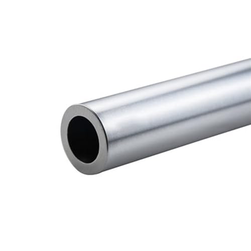 Rail linéaire 200 mm chromé creux lisse axe optique 20 x 14 mm guide coulissant pour mouvement de précision arbre dur pour machines CNC et robotique