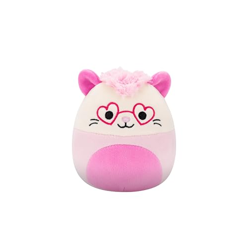 Squishmallows peluche doudou Chambless l'opossum rose pour apporter tendresse et réconfort