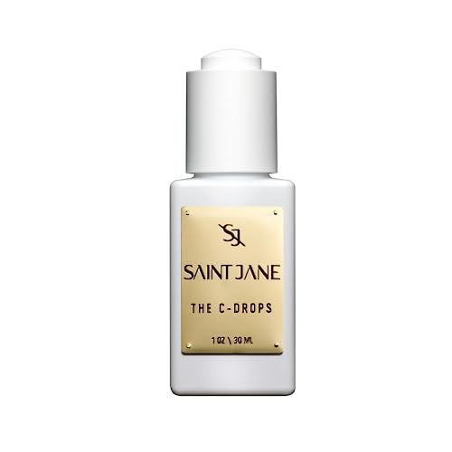 SAINT JANE – The C Drops (Vitamin C Glow Drops Serum) | Luxury, Floral-Infused, Clean Skincare (1 fl oz | 30 ml) SAINT JANE – The C Drops (Vitamin C Glow Drops Serum) | Luxury, Floral-Infused, Clean Skincare (1 fl oz | 30 ml)