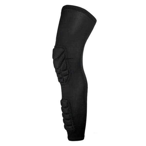 velura Club Bollywood® 2xProtective Knee Calf Pads Compression Leg Sleeve Basketball Cycling Black L-picture-42