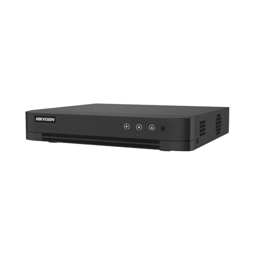 DVR 4 Canais 1080p Lite H.265 Pro+ com Detecção de Movimento 2.0 e Suporte a 5 Câmeras IP Hikvision DS-7204HGHI-M1/T