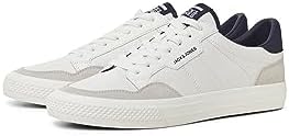 Jack & Jones Men's Low-Top Sneakers, White, 10 | Image 4