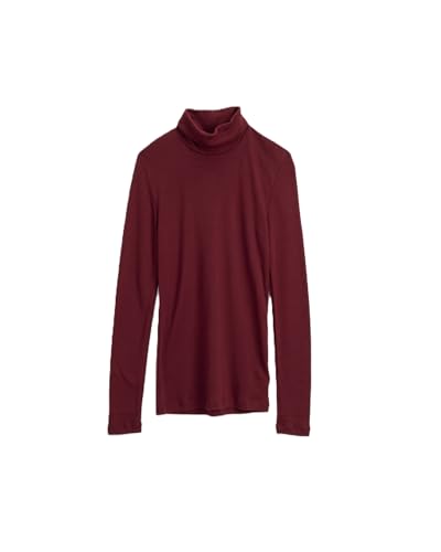 Image of Splendid Women's 1x1 Rib Long Sleeve Turtleneck Shirt