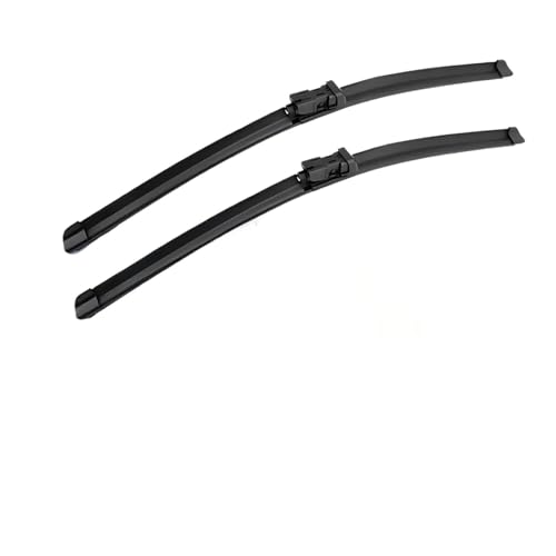 Balais d'essuie-glace voiture haut de gamme en caoutchouc propre et silicone 28" 18"