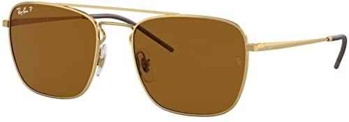 Ray-Ban RB3588 Sunglasses Bundle: RB 3588 925083 Arista Dark Brown Polar and Eyewear Cleaning Kit