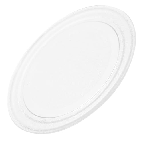 Plateau en verre pour micro-ondes 25,5 cm pour remplacer une assiette cassée
