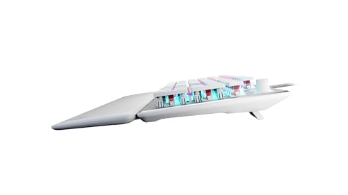 Vulcan II - Tastiera meccanica da gioco per PC - Interruttore Titan II - Tasti RGB luminosi personalizzabili - Poggiapolsi rimovibile - Piastra in alluminio - Bianco - Tastiera gaming - Immagine 7