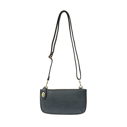 Image of Joy Susan Womens Vegan Leather Mini Crossbody Wristlet Clutch - New Dark Teal