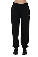Nike Women's Essential Pants, Black/White, Large-X-Large UK