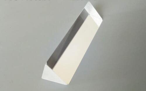 1PC K9 Optical Glass Triangular Right Angle Slope Reflecting Prism 30x30x100mm