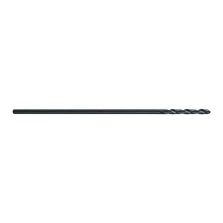 Drill Bit, Sz 3/16", HSS, Steam Oxide, Min. Qty 12 (12 Pieces)