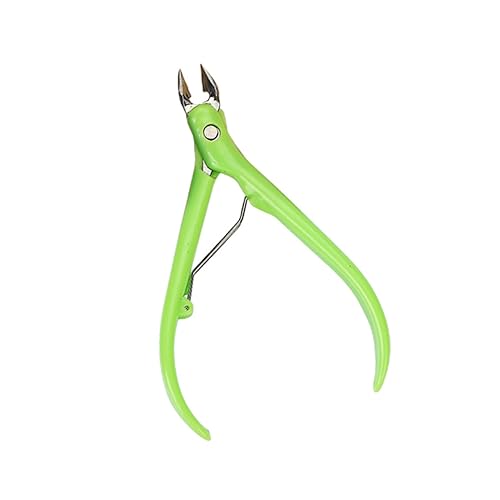FRCOLOR Professional Cuticle Nipper Stainless Steel Nail Cuticle Remover Tool Nail Art Tool Manicure Random Color