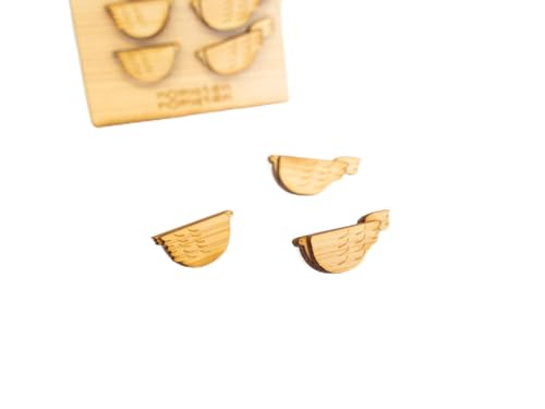 オシドリピン 10個 雑貨 文房具 ハンドメイド