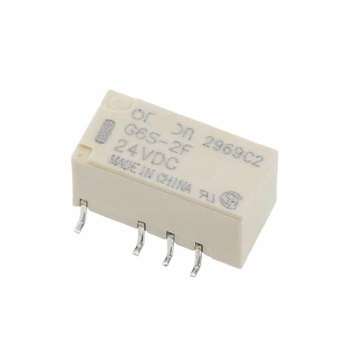 Relais de Signal G6S-2F-Y-5VDC 8 broches 2A composant électronique basse tension, 5pcs