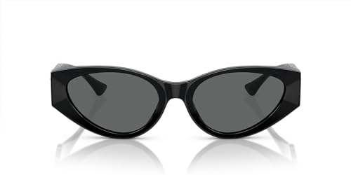 Versace Woman Sunglasses Black Frame, Dark Grey Lenses, 55MM3