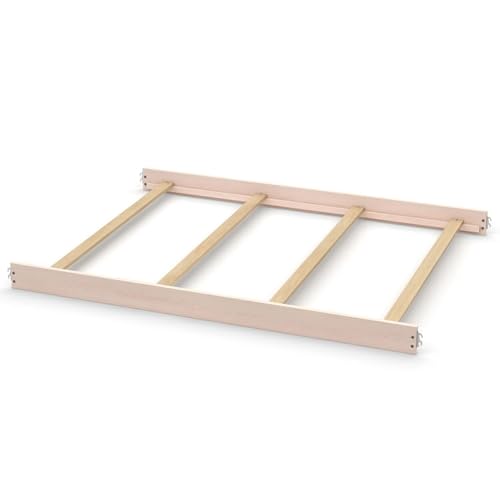Full-Size Solid Wood Conversion Kit Bed Rails for Evolur Convertible Cribs