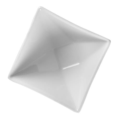 IWOWHERO Plato Pequeño de Estilo Europeo para Salsas y Condimentos Diseño Simple y Limpio para Aceite de Soja y Aperitivos Práctico y Decorativo para Mesa