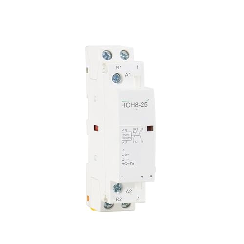 Contrôleur modulaire domestique HCH8 contacteur 2P 25A 2NC DC24V pour gestion domotique habitat