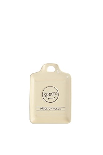 T&G Pride of Place Ceramic Spoon Rest in Old Cream 18022
