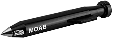 VMS RACING BLACK MOAB ANTENNA in Heavy Gauge CNC Machined Billet Aluminum Short Compatible with CHEVY SILVERADO 1500 2500 3500