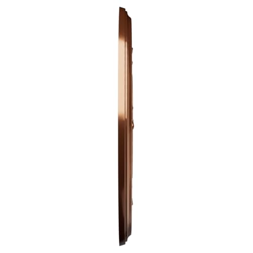 Image of Ekena Millwork 10 inchOD x 3 1 /2 inchID x 3 /4 inchP Baltimore Thermoformed PVC Ceiling Medallion (Fits Canopies up to 4 1 /4 inch), Bright Coat Dark Bronze