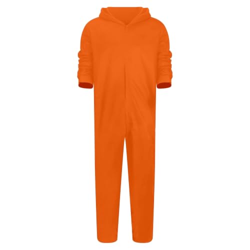 Adult Onesie Pajamas Halloween Zip Up Hooded Couple Pajama Costumes - image 4