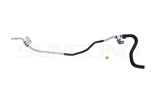 Sunsong 3404309 Power Steering Return Line Hose Assembly #1