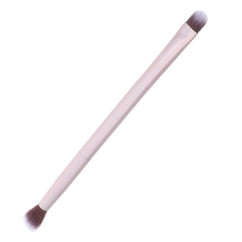 WOONEKY Pincel De Maquillaje Doble Punta Profesional 1 Unidad Tamaño Estándar Maquillaje Para Mujer Uso Diario Dorado Mate