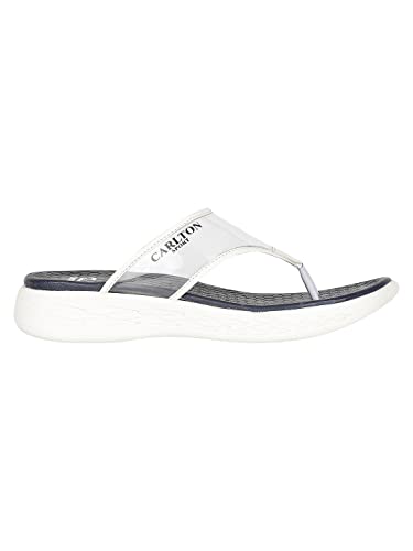 Image of Women's Cl-kan-w-sl01b Navy White Slipper