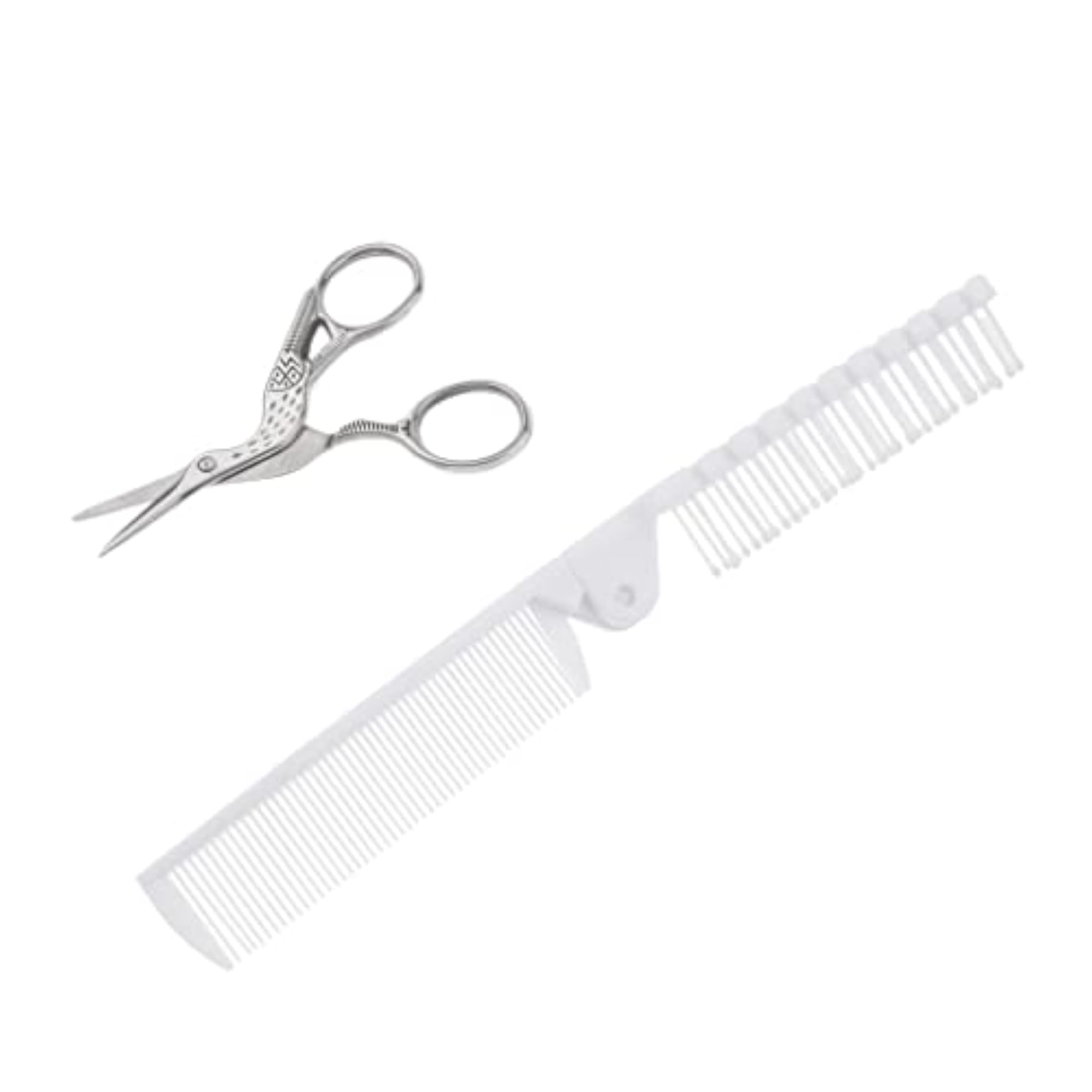 2pcs/set Professional Hair Styling Hair Comb Hair Cutting Scissors Tools Kit