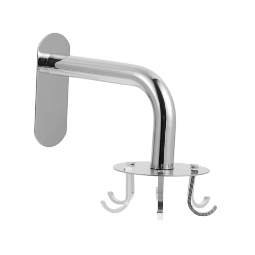 TOBBOMEY 強力粘着式ステンレス旋フック 連耐荷重 キッチン浴室多用途ハンガー 取り付け簡単ドア用アイアンフック収納アクセサリー