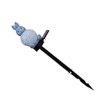 BinZyronic ソーラーガーデンライト ウサギ型 – 屋外防水 景観照明 省エネ長寿命 高効率充電