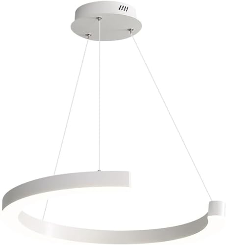 Suspension luminaire LED tricolore ronde pour décoration de salle à manger et bar