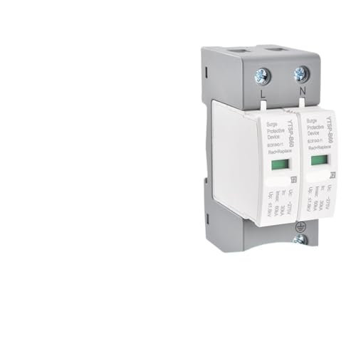 Dispositivo SPD YTSP-B 2P con capacidad de descarga de 30KA a 60KA