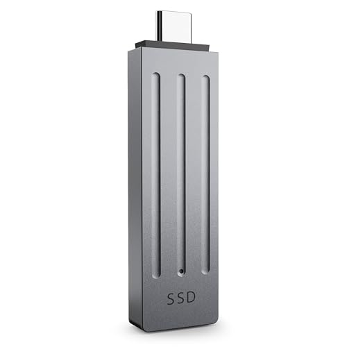 Image of Seagate Ultra Compact 1TB, Portable SSD, 1000MB /s, USB-C, USB 3.2 Gen2, IP54 Water Dust and 3m Drop Resistant, Windows /Mac /iPhone /iPad /Android Phone /Tablet /PS4 /PS5 /Xbox Compatibility (STMX1000400)