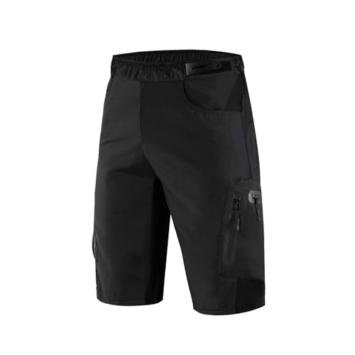 Pantalones cortos para ciclismo hombre MTB acolchonados miniatura 1