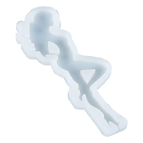 Modern Girl - Molde de silicona epoxi para piruletas de chocolate, queso, piruleta, multiusos, decoración de pasteles