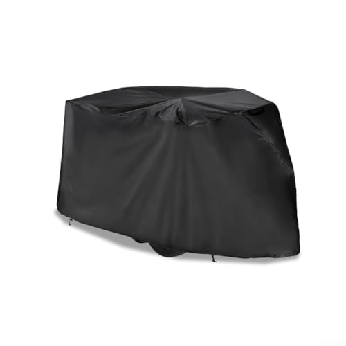Funda para hormigonera MMXR3221 de ajuste personalizado, tela Oxford pesada con tres hebillas inferiores y asas fuertes para una protección segura contra diversas condiciones climáticas (420D)