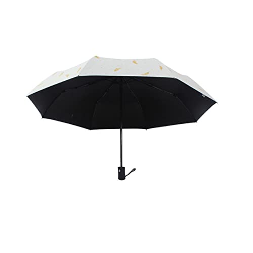 TDHLW Parapluie Pliant Automatique, Parapluie Compact à 8 CôTes pour La Pluie, Voyage Soleil Pluie Compact Parapluie Parasol ExtéRieur Auto pour Enfants Fille GarçOn Femmes Hommes,Noir