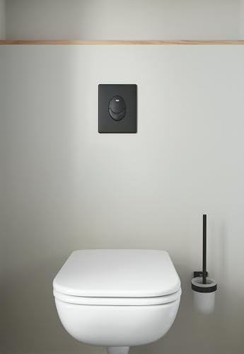 Porte-balai WC mural GROHE noir mat à coller - 5