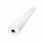 Clearly | 100M x 1.2 M Banquet Roll. Disposable Paper Tablecloth for Weddings, Buffets & Dinner. Large 100M long Disposable Tablecover Protector - Plain White
