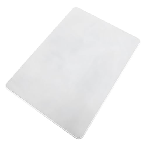 Tableau d'écriture magnétique A4 effaçable sans bordure en ABS blanc - 5