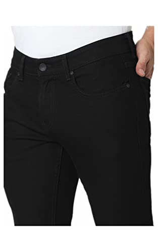 Image of Spykar Men's Kano Slim Fit Mid-Rise Jeans (Ankle Length)