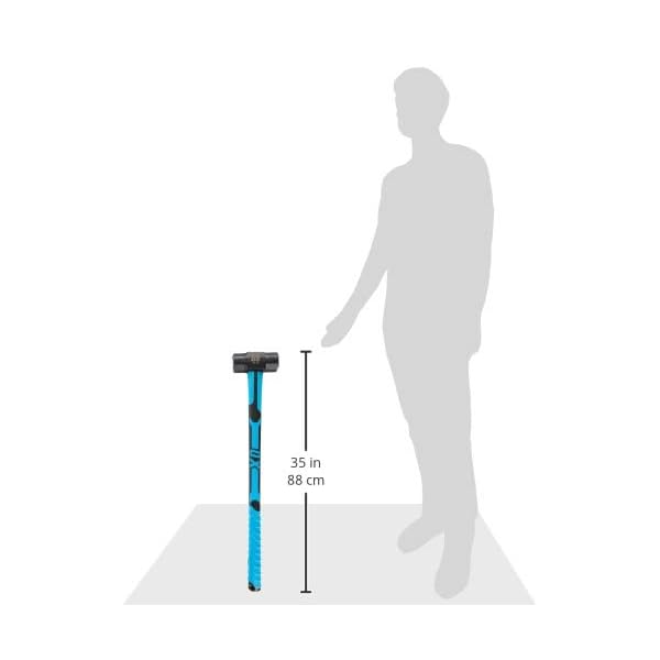 OX Trade Fibreglass Handle Sledge Hammer - 10 lb – Bild 4
