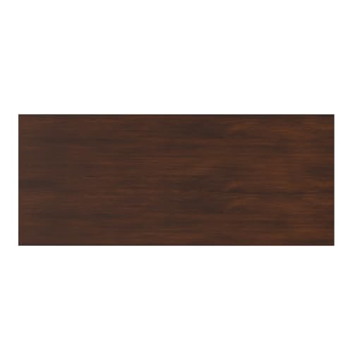 Image of SIMPLIHOME Warm Shaker 48 inch Wide Solid Wood Writing Desk in Distressed Grey | Transitional desk with a keyboard tray and 2 drawers; writing desk, computer desk or home office desk for living room.