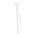 Hemoton Boys Girls Archery Toy 6pcs Suction Cup Arrows Fake Arrow Set for Kids Kids