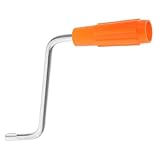 NUOBESTY Manueller Ersatzgriff für Nudelmaschine aus Aluminiumlegierung Robuster Nudelmaschinengriff für Hausgemachte Pasta Zubehör für Pasta Herstellung in Küche