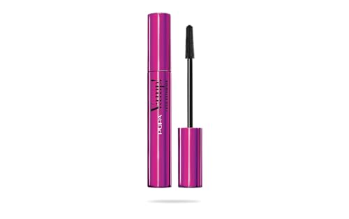 Máscara Pupa Vamp! Lash Extender (Cor Extra Preto) Volume Effect 3D Extensão de Pestanas Amplificadas e Levantadas - Fórmula com Óleo de Rícino que Nutre e Hidrata as Pestanas (14 ml)
